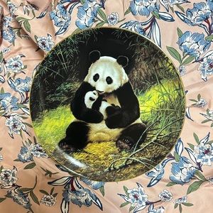 The panda by Will Nelson collection plate